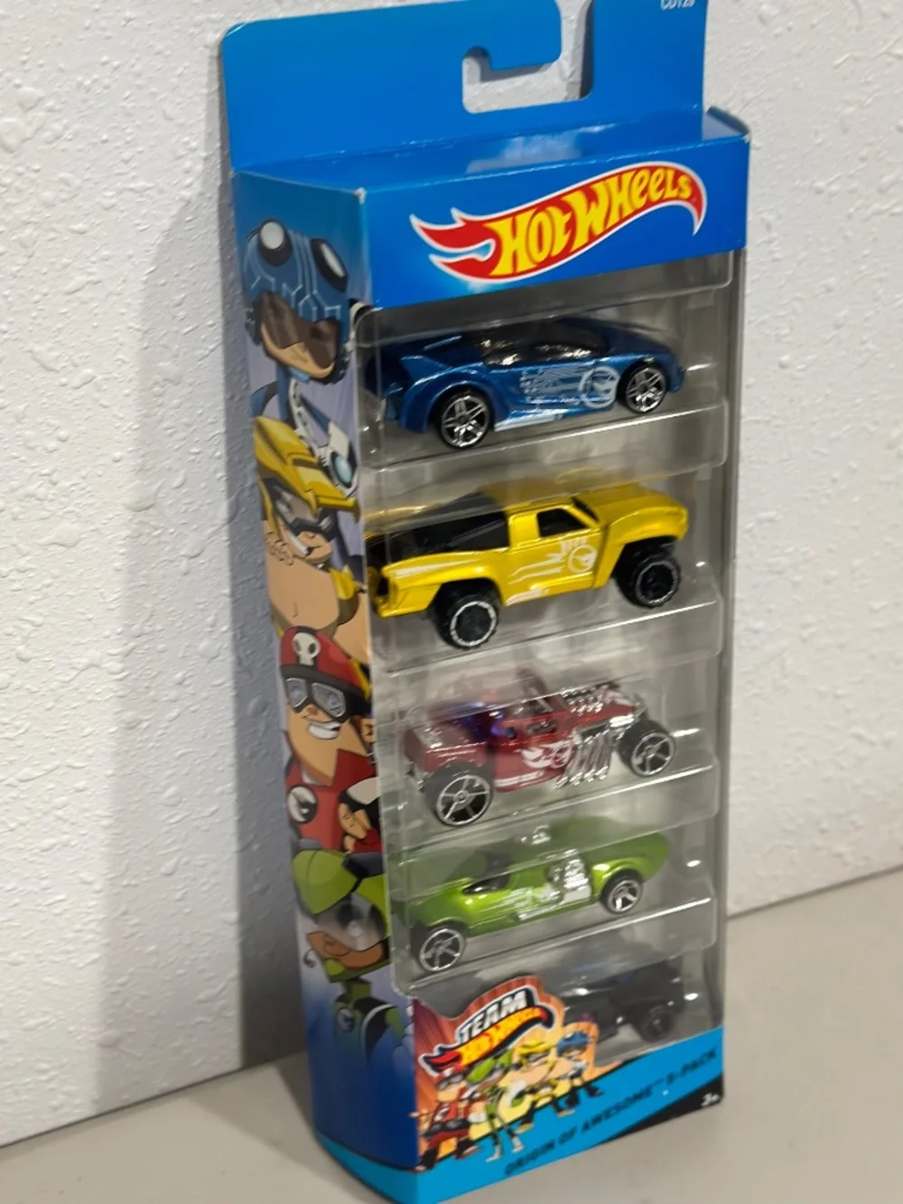 Hot Wheels Team Hot Wheels Origin of Awesome 5-Pack 1:64 Diecast Unopened 2014